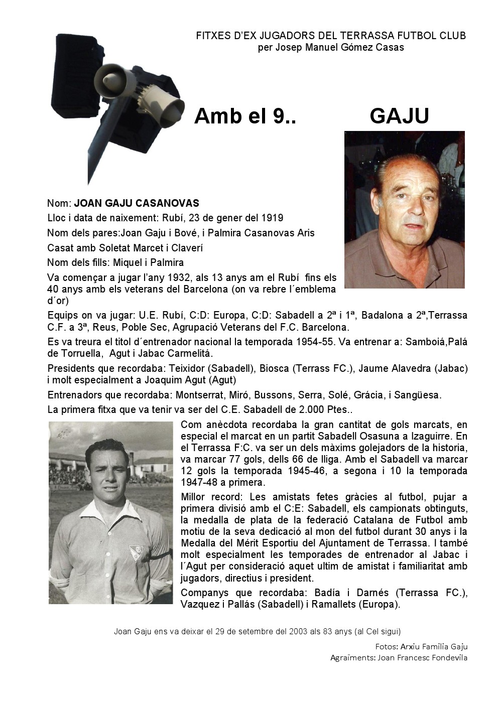 Fitxa Gaju