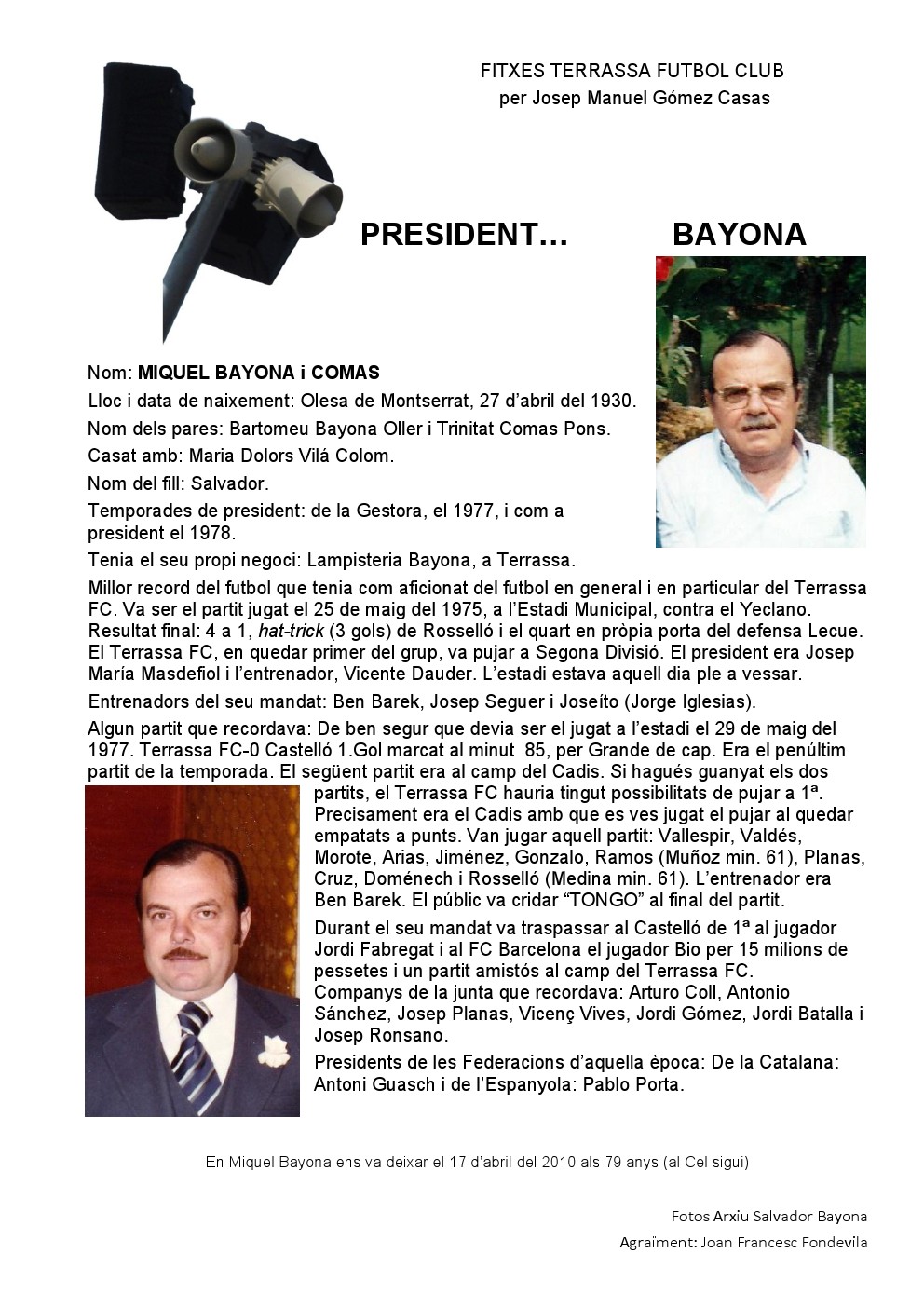 Fitxa Bayona