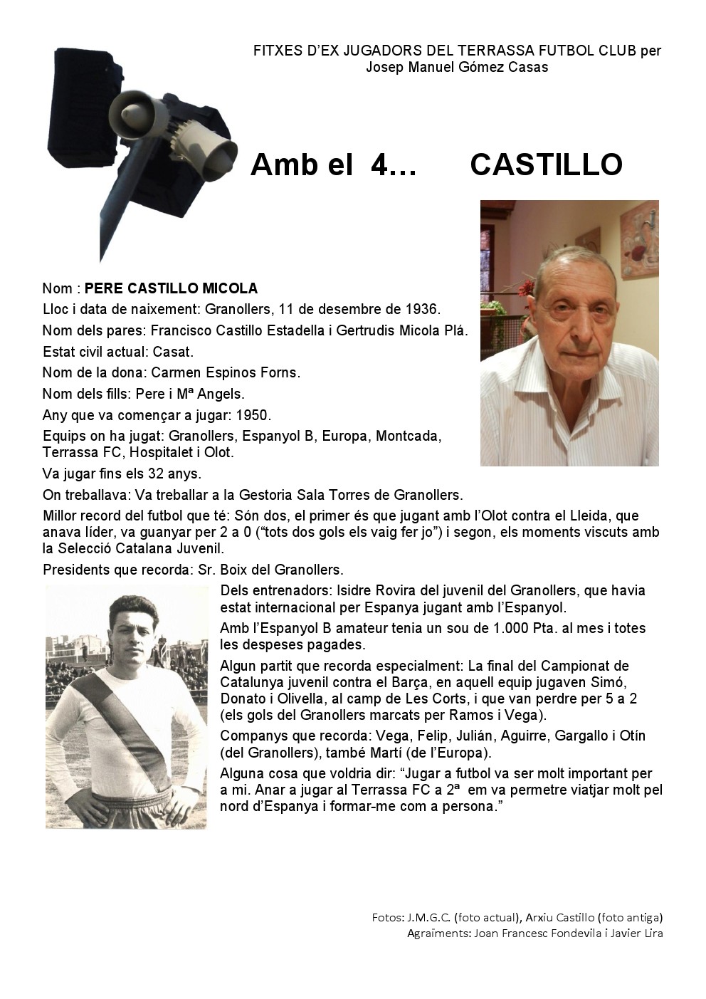 Fitxa Castillo