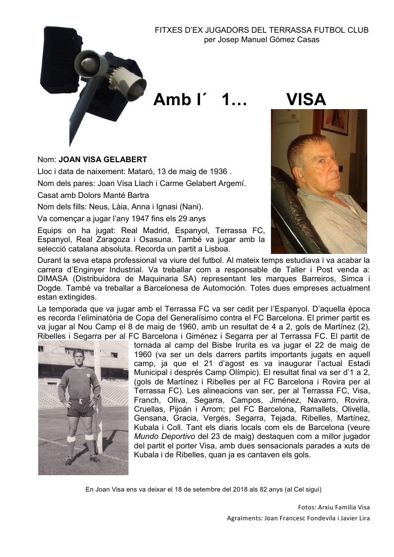 fitxa VISAok