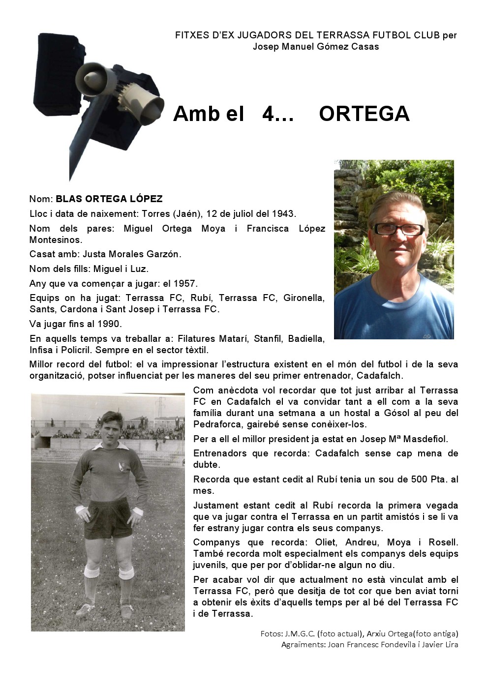 Fitxa Ortega