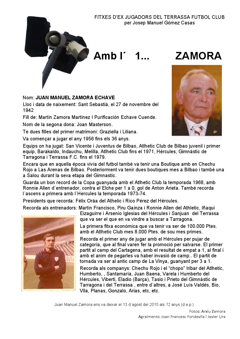 Fitxa Zamora 2017