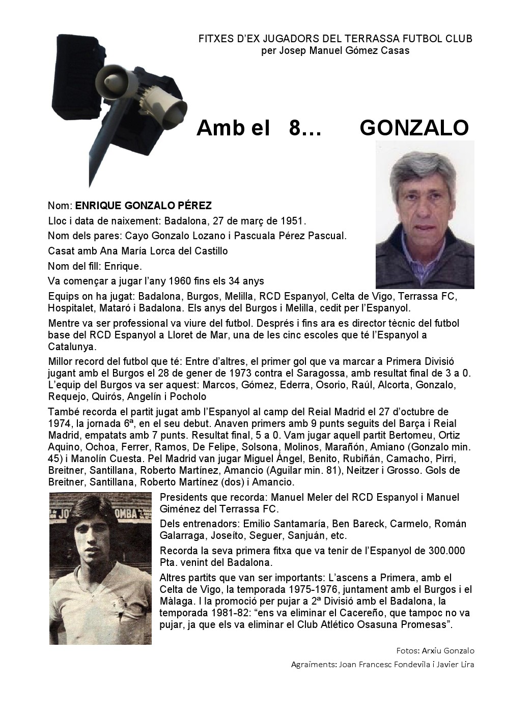 Fitxa Gonzalo