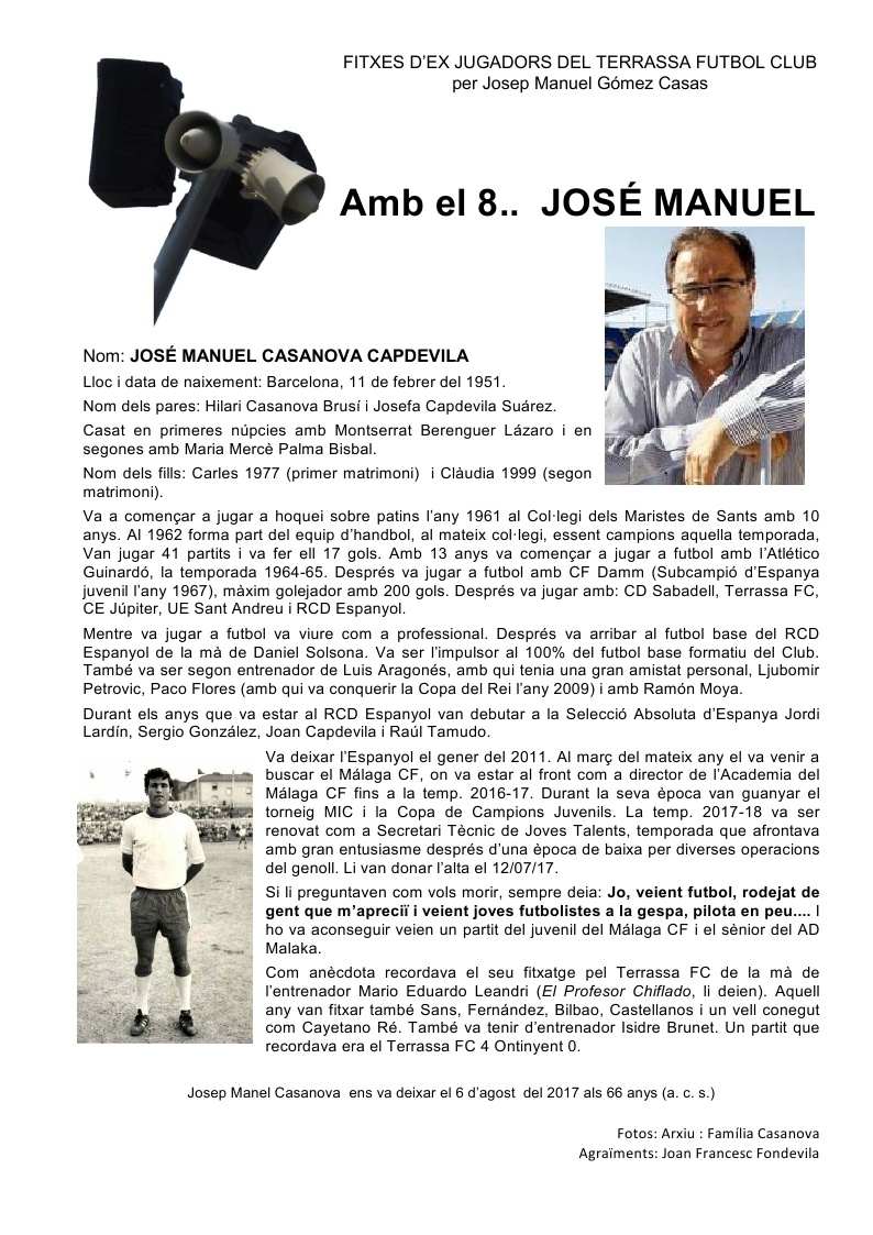 JOSEMANUEL CASANOVA fitxa