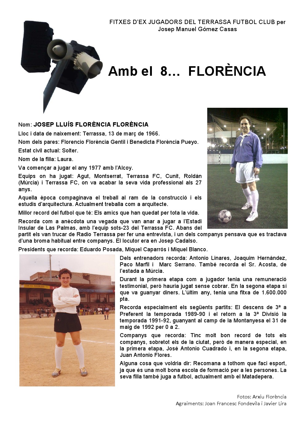 Fitxa Florencia