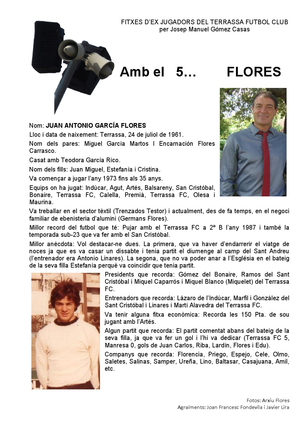 Fitxa Flores