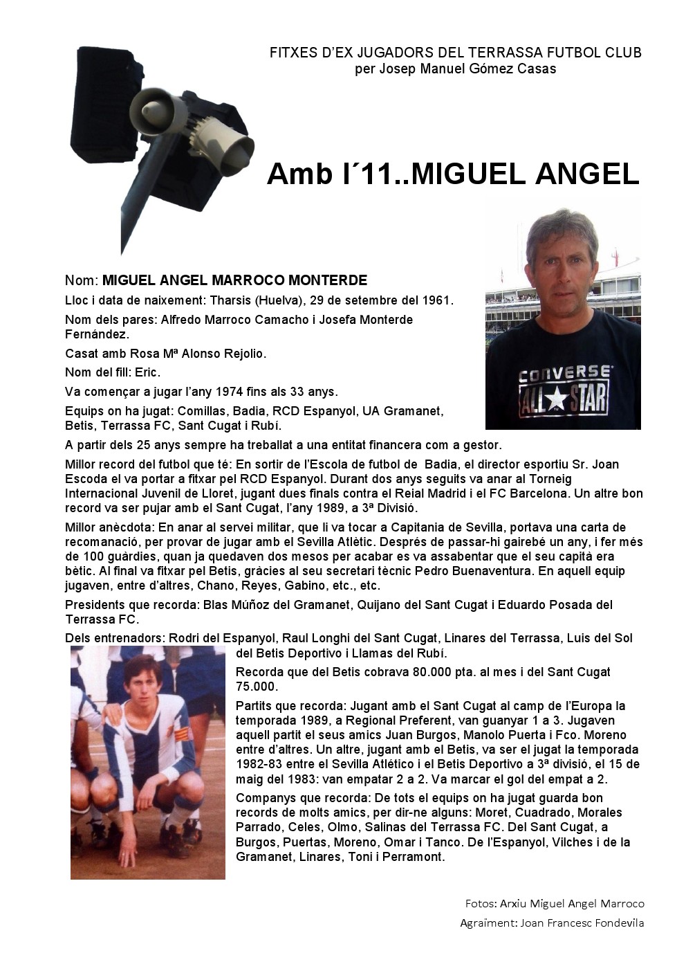 Fitxa Miguel Angel Marroco