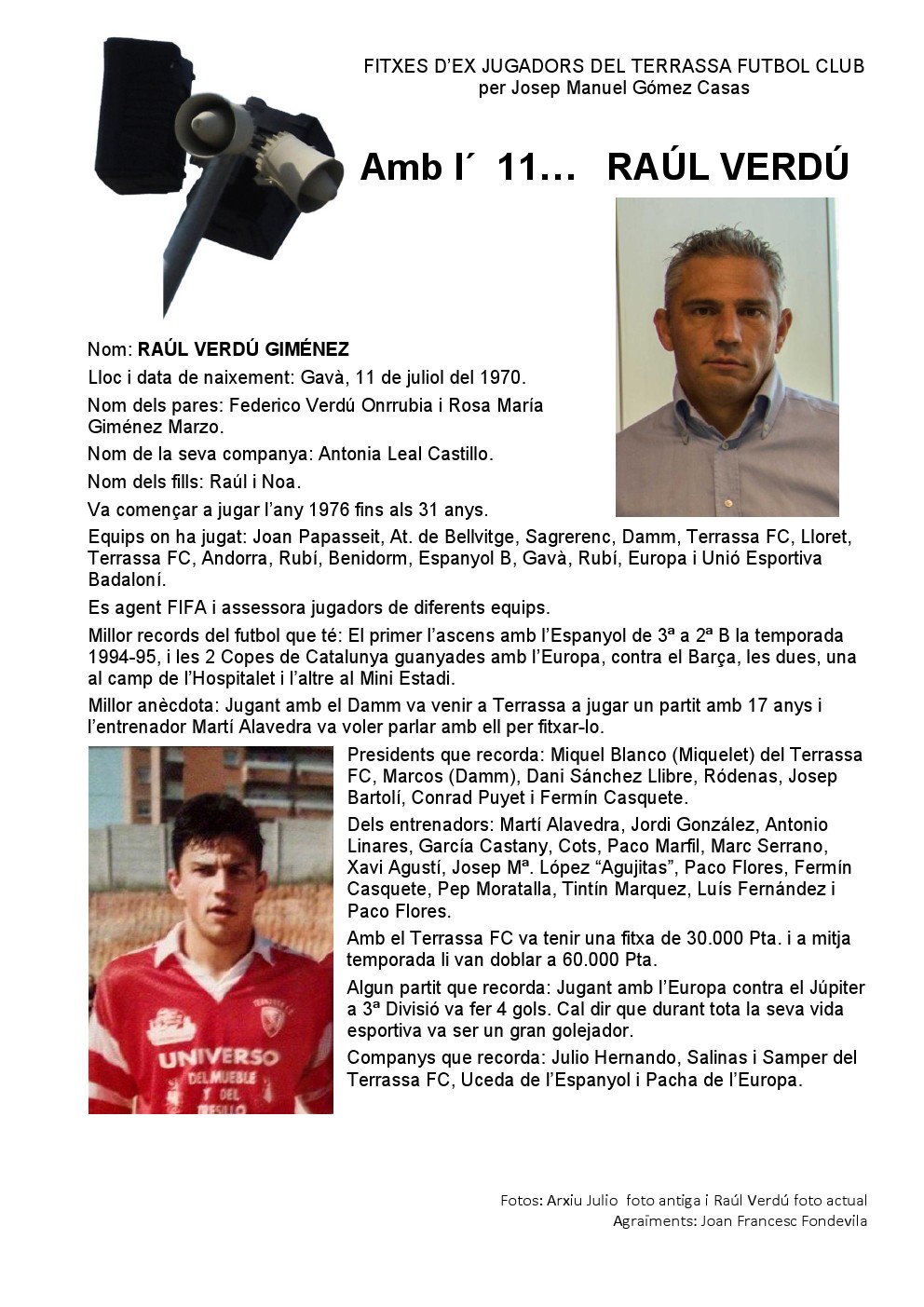Fitxa Raul Verdu