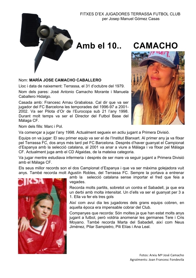 camacho fitxa