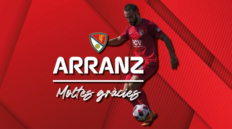 Sergi Arranz causa baixa al Terrassa FC