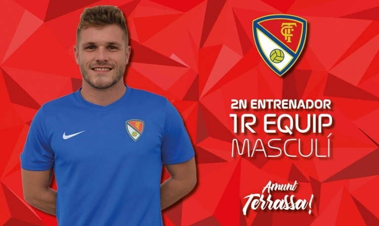 Ferran Costa, nou segon entrenador del Terrassa FC en substitució de Jordi Martínez