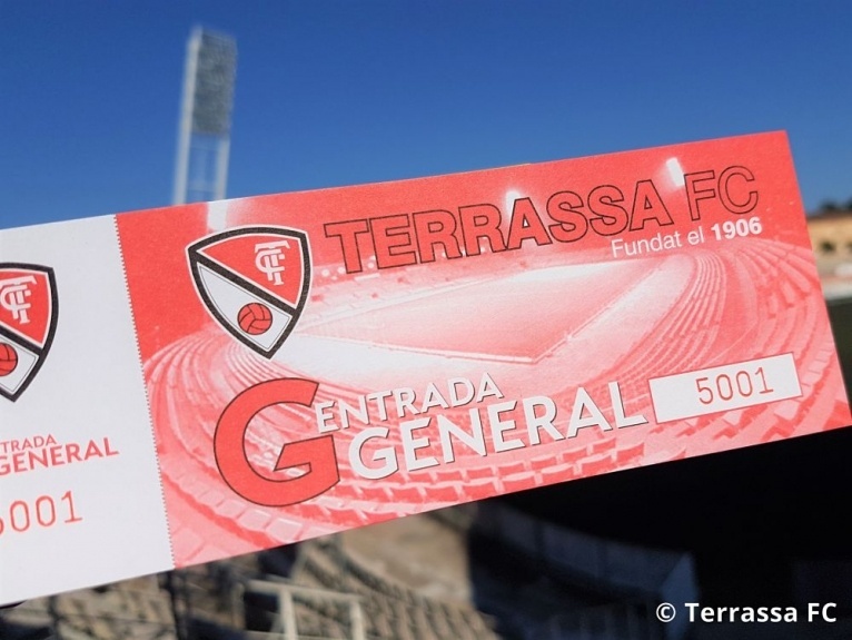 14 nous de punts de venda ja venen entrades anticipades del Terrassa FC-Ontinyent