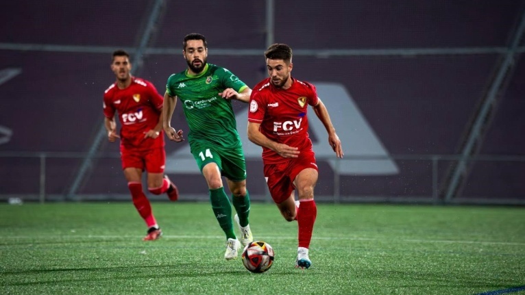 Empat del Terrassa FC (1-1) contra el Cerdanyola FC a l&#039;Estadi Olímpic