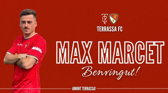 Max Marcet &eacute;s la cinquena incorporaci&oacute; del Terrassa FC 2026/27