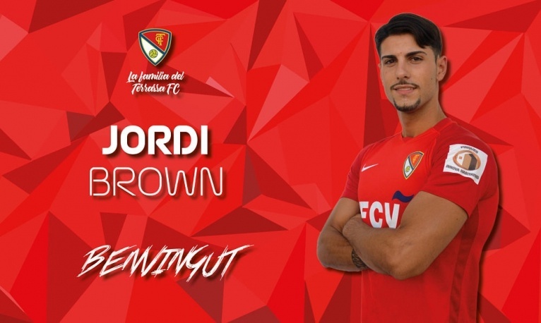 El davanter Jordi Brown també formarà part del Terrassa FC 19/20