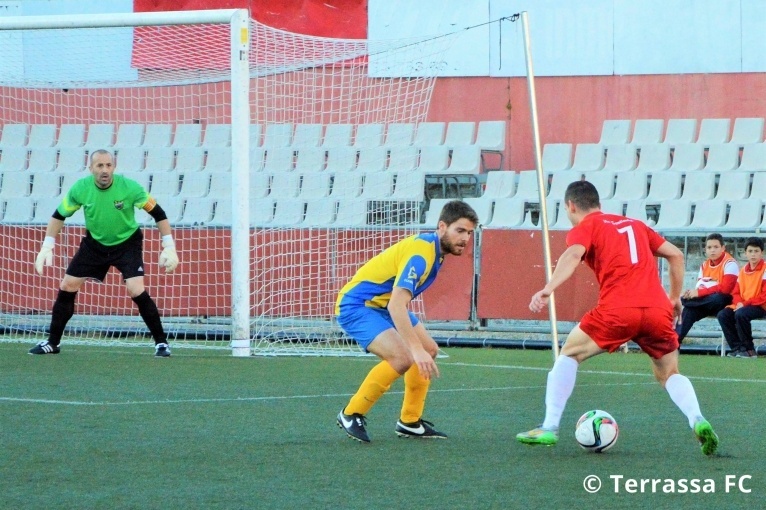 Terrassa FC-Palamós: igualtat gairebé total