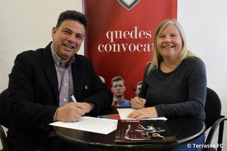 El Terrassa FC tanca un acord de col·laboració amb l&#039;empresa de gestió esportiva tres65
