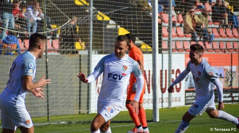 Arranz es consolida del rànquing de golejadors terrassistes a la Lliga