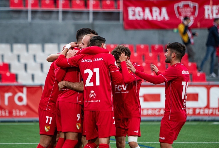 Excel&middot;lent triomf (3-1) d'un gran Terrassa FC contra el CF La Nuc&iacute;a a l'Estadi Ol&iacute;mpic de Terrassa