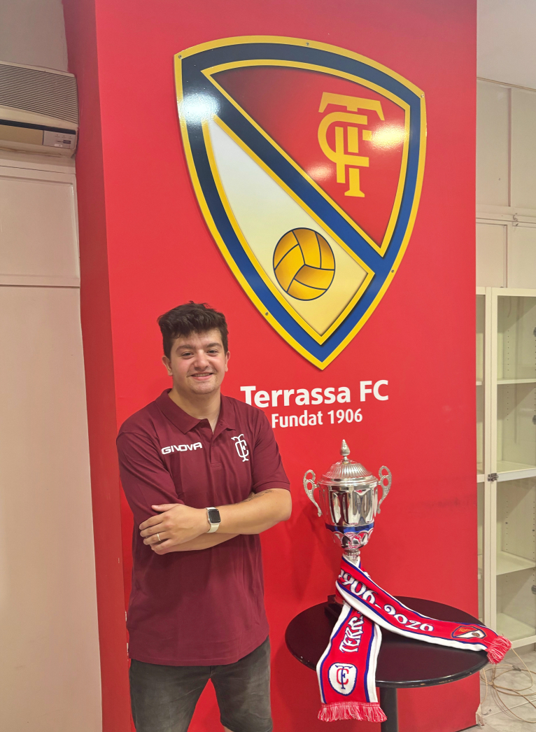 Daniel Melgar &eacute;s el nou cap de premsa del Terrassa FC