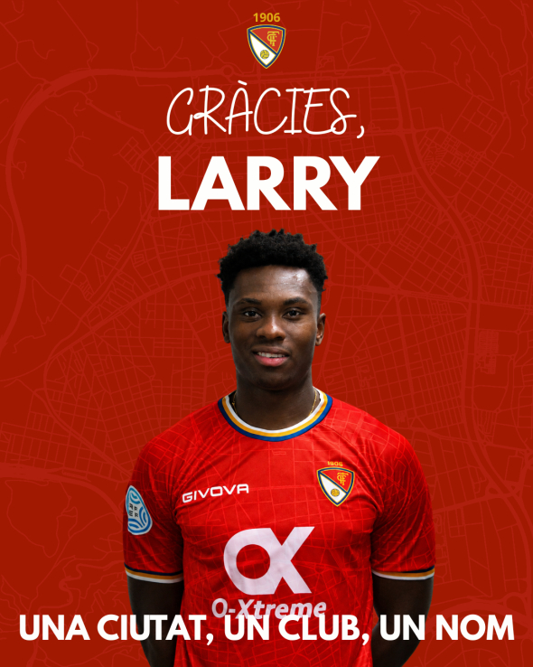 Larry Kelechi deixa de ser jugador del Terrassa FC