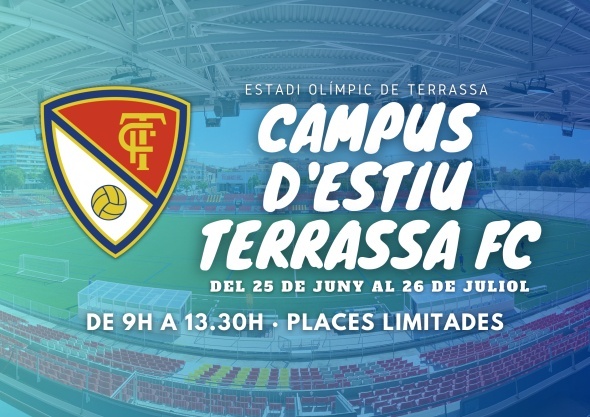 Obertes les incripcions del Campus d'estiu del Terrassa FC 2024!