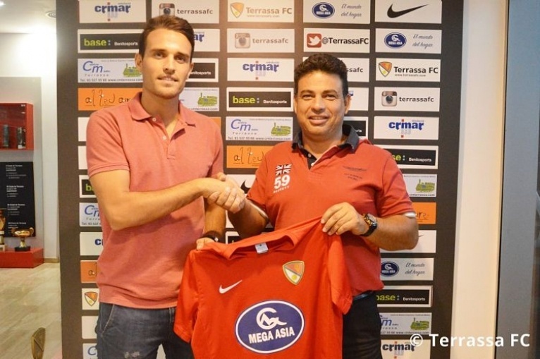 Marc de Val de Segona B, nou reforç del Terrassa FC al centre del camp