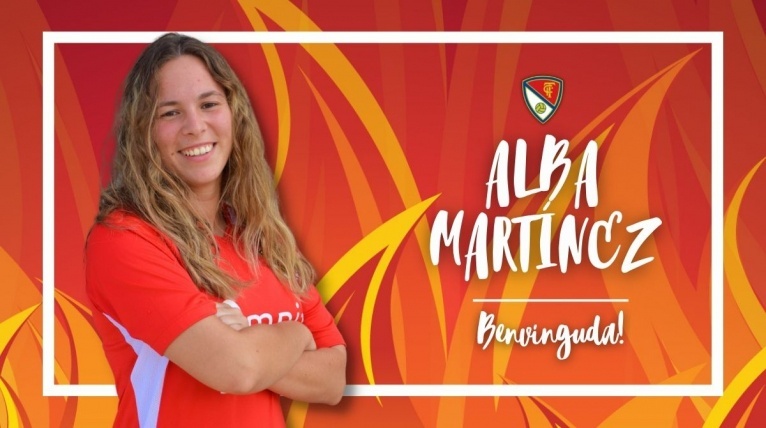Alba Mart&iacute;nez, nova davantera del Terrassa FC