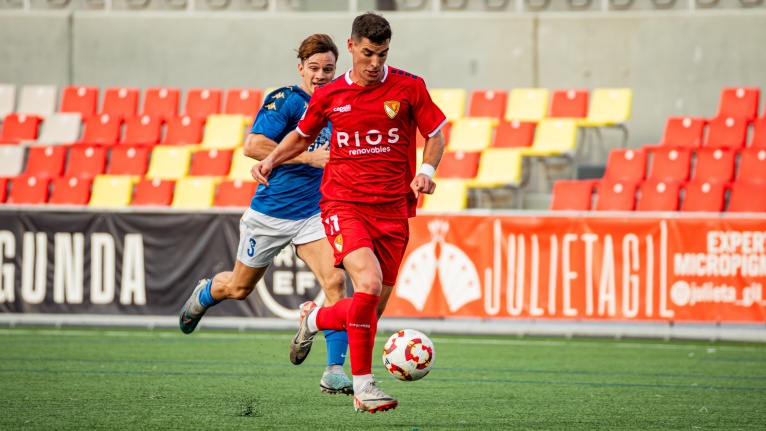 Victòria (2-1) del Terrassa FC contra la FE Grama en l'últim test de la pretemporada