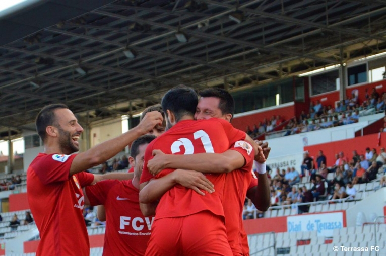 Victòria (1-0) del Terrassa FC davant l&#039;EC Granollers!
