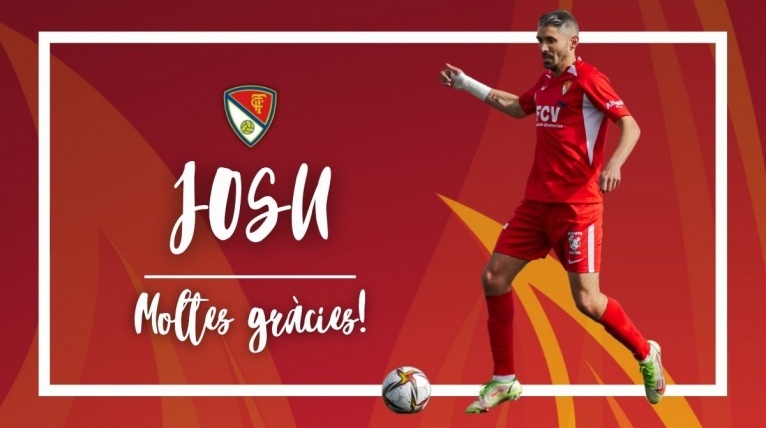 Josu causa baixa al Terrassa FC