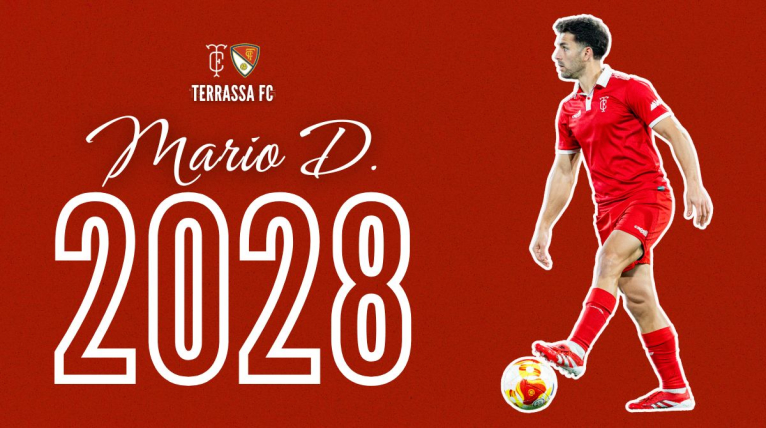 Mario Domingo 2028: primera renovaci&oacute; terrassista
