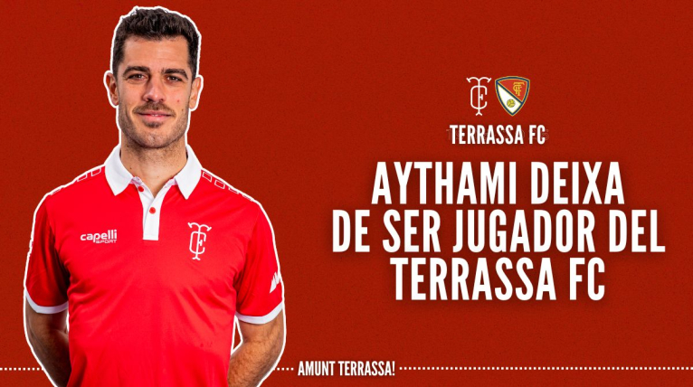 Comunicat oficial: Aythami deixa de ser jugador del Terrassa FC