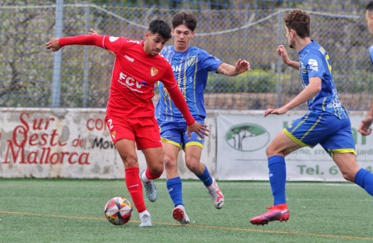 Vict&ograve;ria d'autoritat (0-2) del Terrassa FC en la seva visita a Andratx