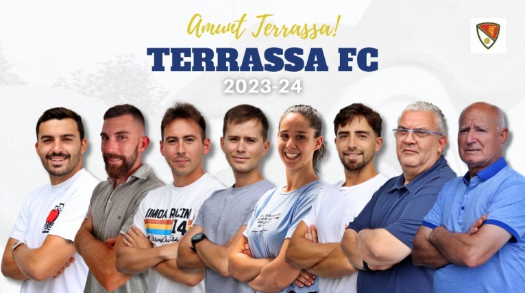 Definit el cos t&egrave;cnic del Terrassa FC 22/23 de Gerard Garrido