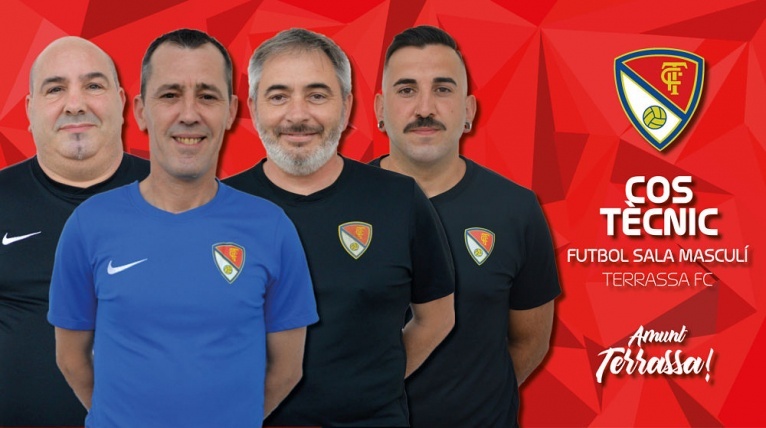 Ramón Cañellas, Salmerón i Salva Montero completen l’staff tècnic del primer equip de futsal del Terrassa FC