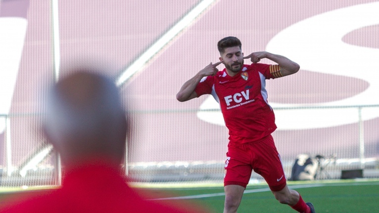 Lucas Vi&ntilde;a, 12 gols amb el Terrassa FC