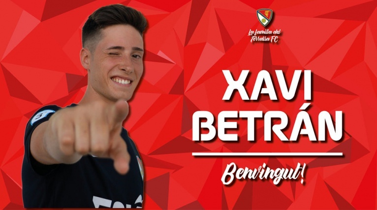 Xavi Betrán formarà part del Terrassa FC 20/21
