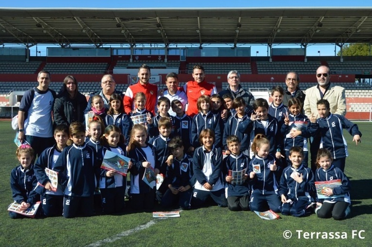 Els alumnes de 4t de primària de l&#039;Escola Goya visiten l&#039;Estadi Olímpic