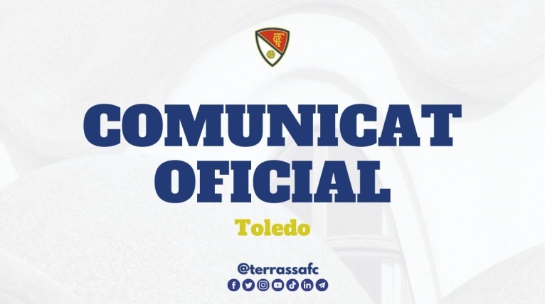 El Terrassa FC fitxa el lateral dret Toledo