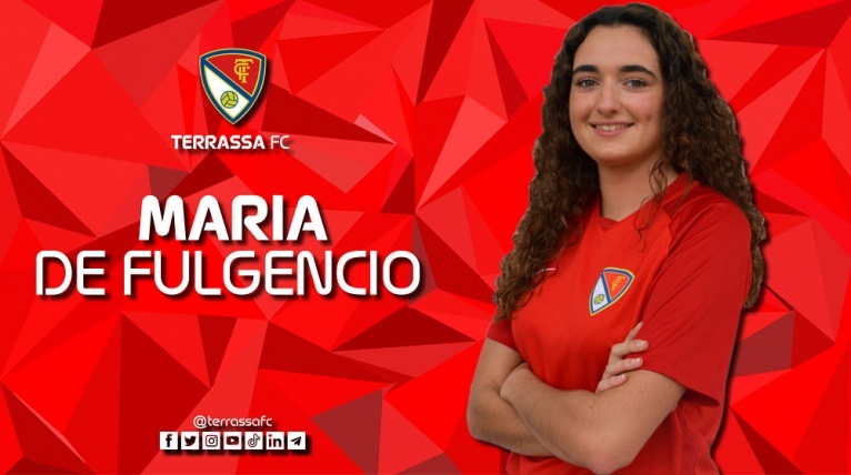 Maria de Fulgencio es converteix en jugadora del primer equip del Terrassa FC
