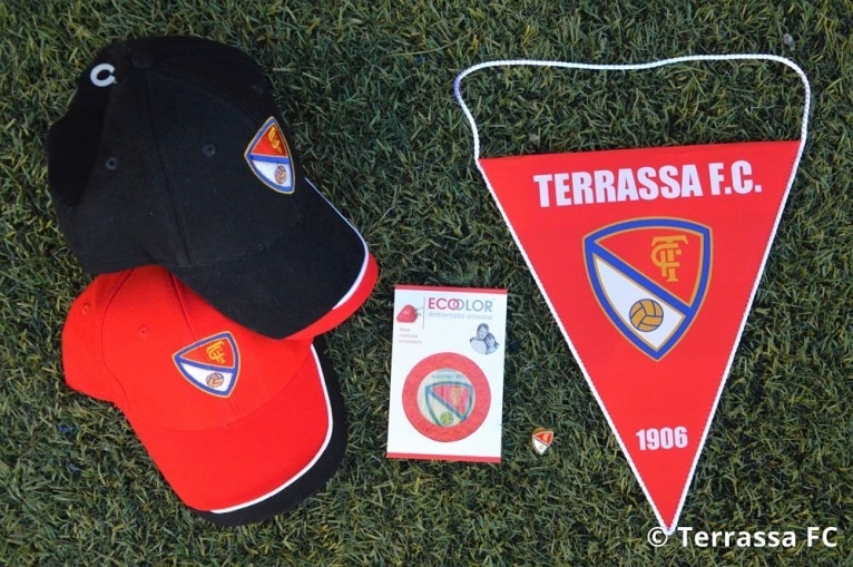El Terrassa FC treu a la venda nous productes de marxandatge