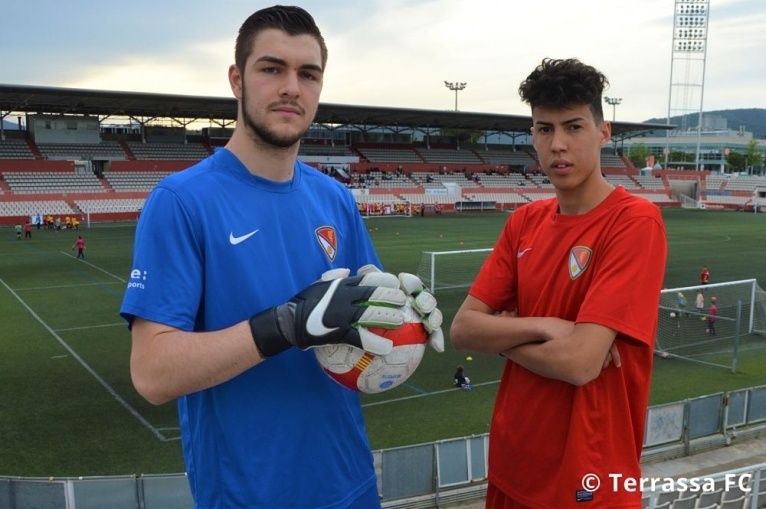 Zapico i Bakali fitxen pel Terrassa FC 1906 de Segona Catalana