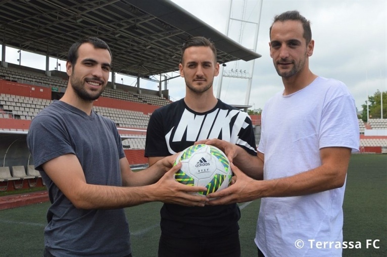 Àlex Fernández, David López i Guti renoven amb el Terrassa FC