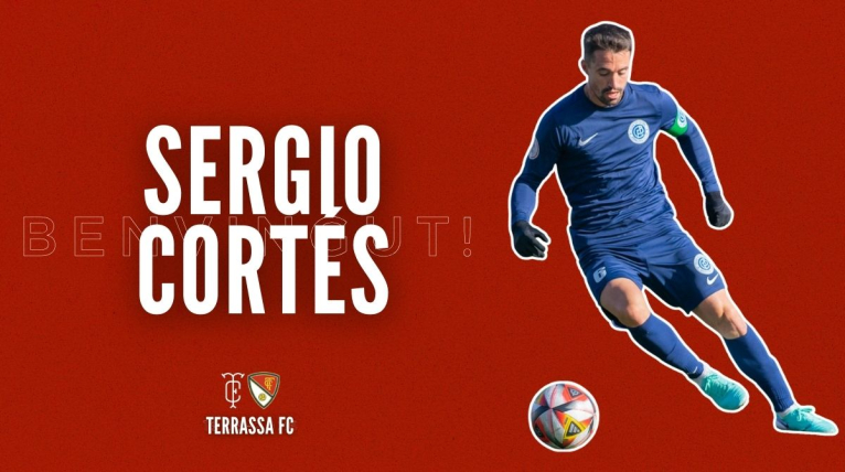 Sergio Cort&eacute;s, fitxatge bomba per al Terrassa FC