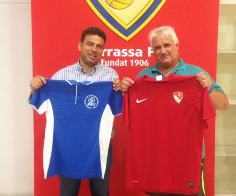 El Terrassa FC tanca un acord amb l&#039;escola d&#039;entrenadors ANEFF