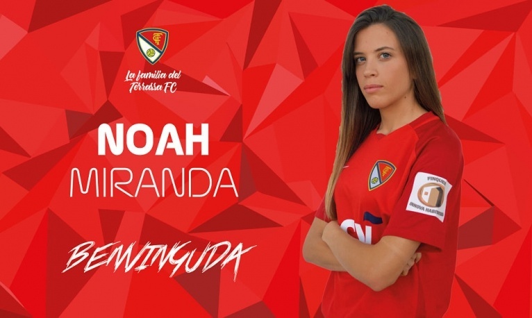 La central Noah, segon fitxatge del Terrassa FC femení 19/20