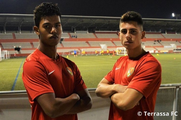 Jadir i Jota, nous reforços per al Terrassa FC B
