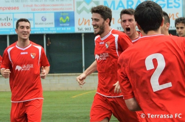 El Terrassa FC venç 2-3 al Cerdanyola i jugarà la promoció d’ascens a Segona B