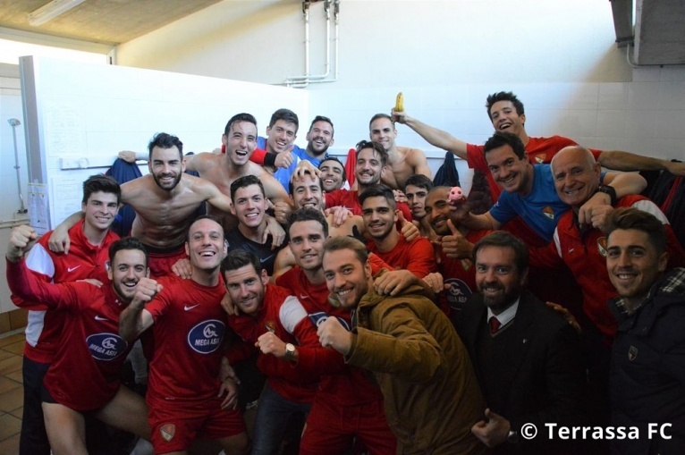 El Terrassa FC venç el Castelldefels (0-1) i guanya el primer matx a domicili de l’any